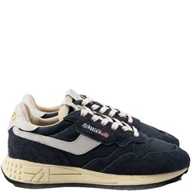 Autry Reelwind Low Sneakers, White/Space Blue